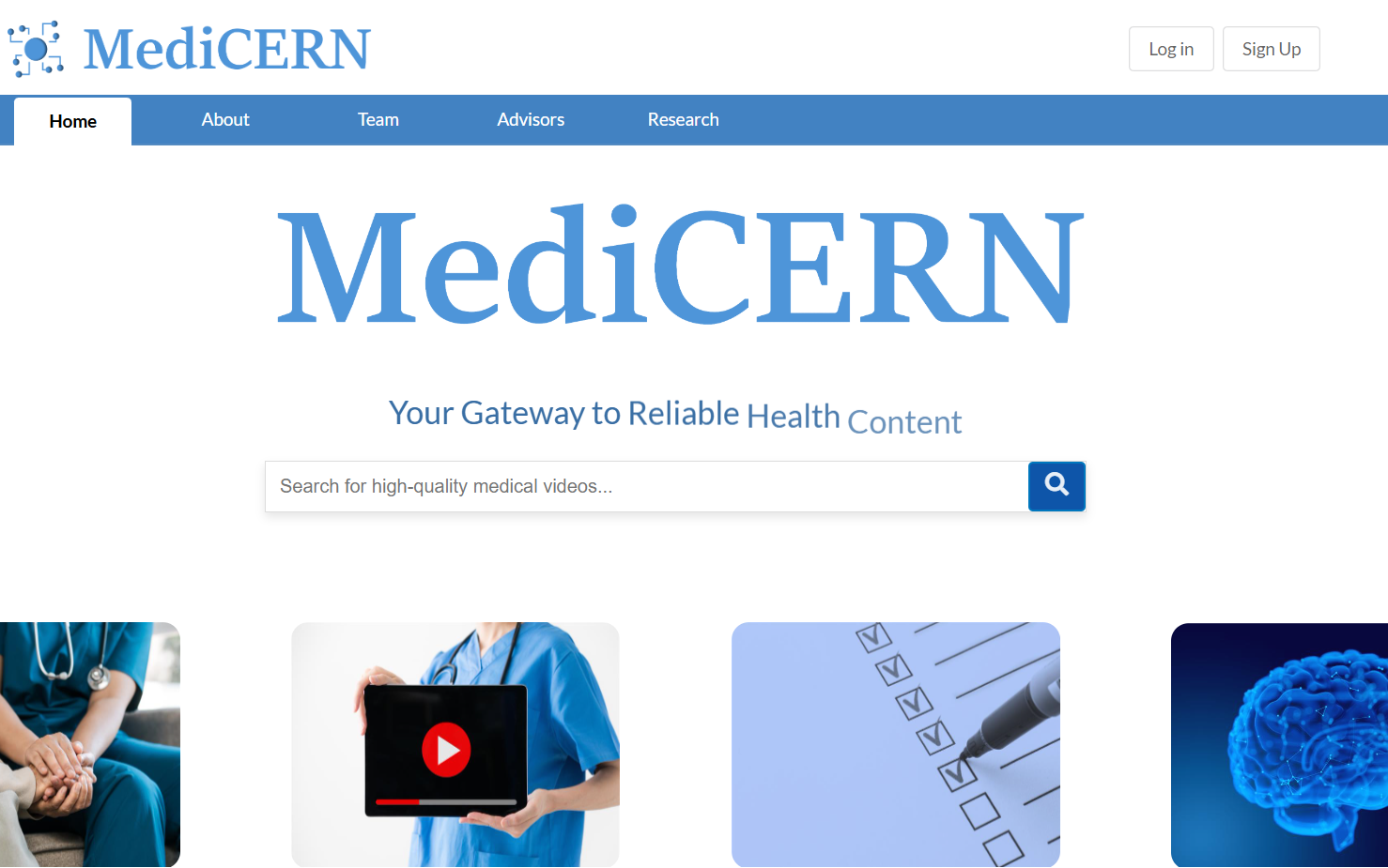 MediCERN Platform